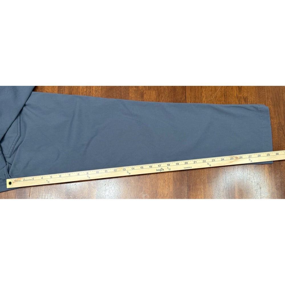 Western Rise Evolution Pants Mens 32 Grey Technical Performance Travel Stretch - Picture 15 of 16
